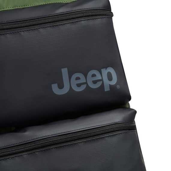 Torba podróżna z poliestru Delsey Jeep JS006B zielona