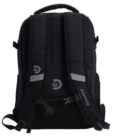 Plecak na laptopa z poliestru Discovery Outdoor 612 czarny