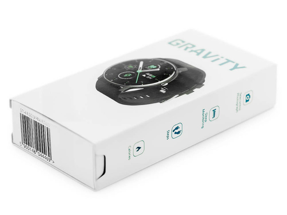 Smartwatch unisex Gravity GT1-2 czarno-różowy