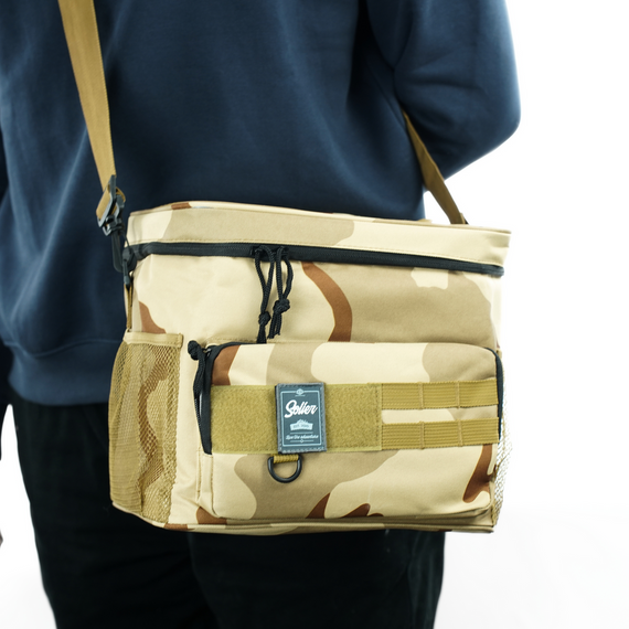 Torba termiczna z cordury Solier LBS05 beżowa