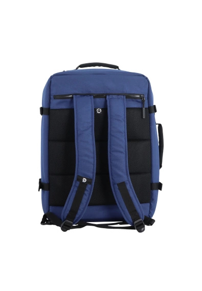 Plecak na laptopa z poliestru Discovery Andes 400 granatowy