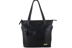 Torebka damska shopper skórzana Barberini's 996-1 czarna