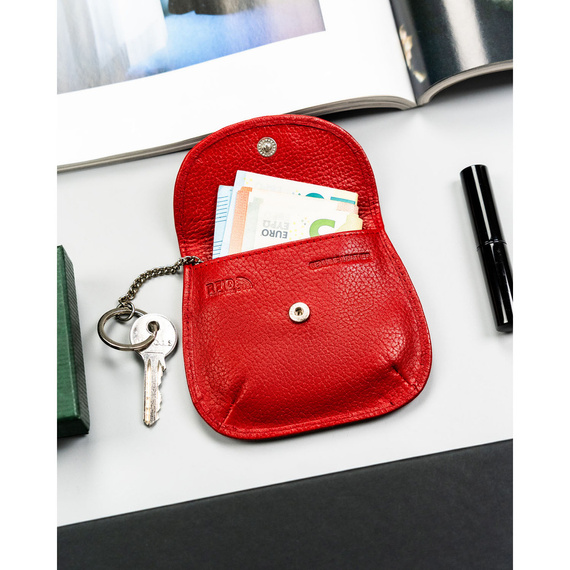 Etui na klucze damskie 4U Cavaldi CW1997-NDM czerwone