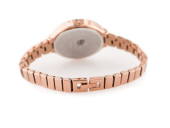 Zegarek damski fashion G. Rossi 11696B-4D2 różowe złoto