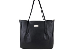 Torebka damska shopper skórzana Barberini's 995-1 czarna