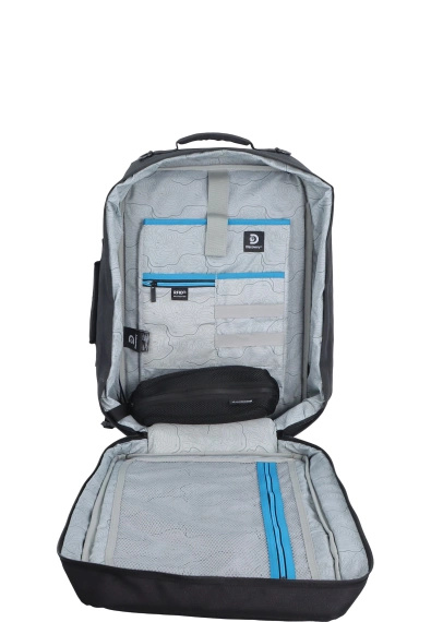Plecak na laptopa z poliestru Discovery Andes 400 czarny