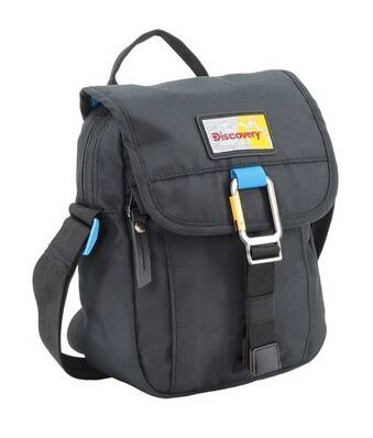 Torba na ramię z poliestru Discovery Icon 711 czarna