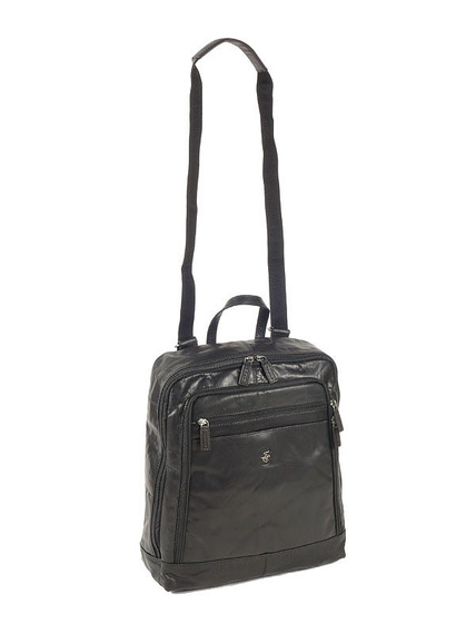 Plecak z eko skóry Beverly Hills Polo Club BH-1338 czarny