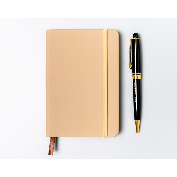 Notes A6 w kropki Peterson NOT-6-KP-54 khaki