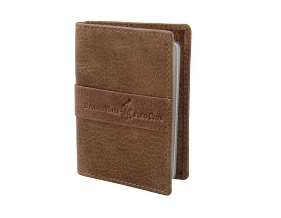 Etui na karty Beverly Hills Polo Club BH-276 camel