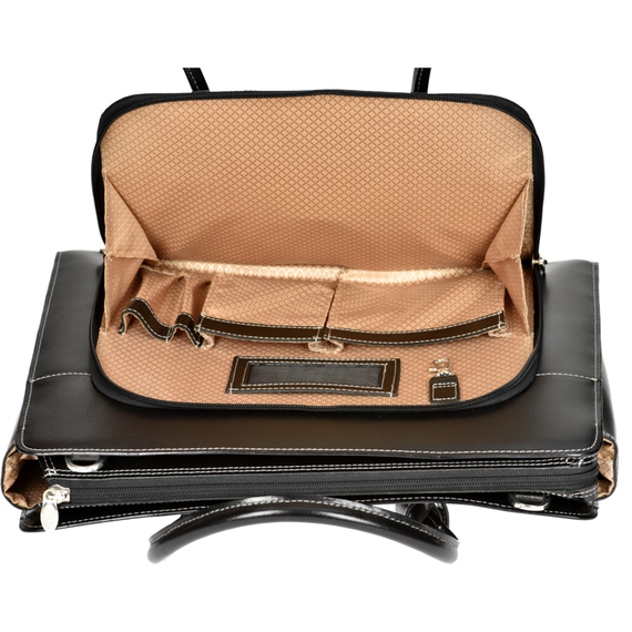 Torba na laptopa damska McKlein Lake Forest czarna
