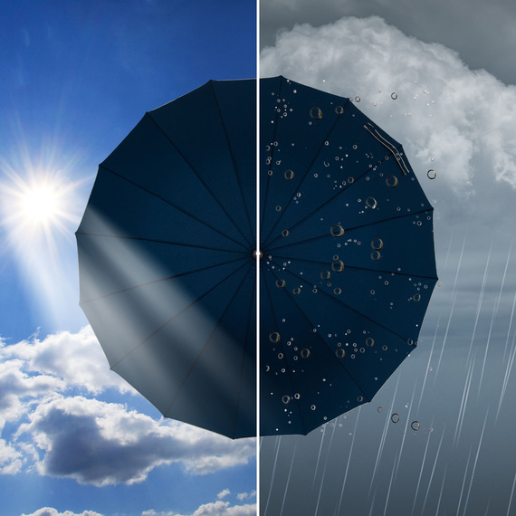 Parasol Peterson UMB-02L granatowy
