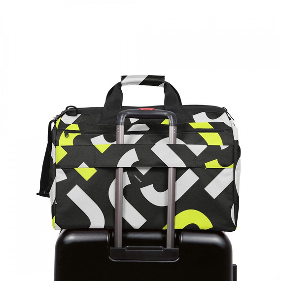Torba podróżna Reisenthel allrounder L pocket czarno-żółta