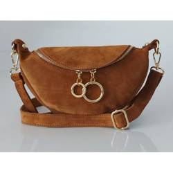 Nerka damska zamszowa Vera Pelle LN633C camel