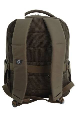 Plecak na laptopa z poliestru Discovery Downtown 941 khaki