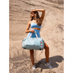 Torba sportowa Peterson 24427 różowo-jasnozielona