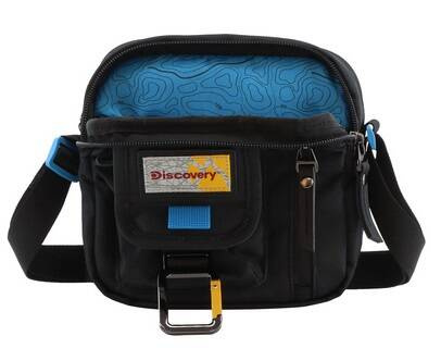 Torba na ramię z poliestru Discovery Icon 713 czarna