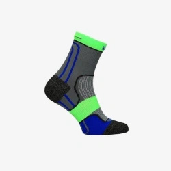 Skarpety termoaktywne na rower szaro-zielone SOCKS BIKE rozm. 42/44