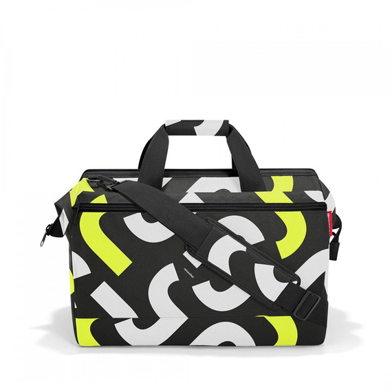 Torba podróżna Reisenthel allrounder L pocket czarno-żółta