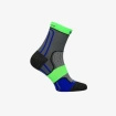 Skarpety termoaktywne na rower szaro-zielone SOCKS BIKE rozm. 45/47