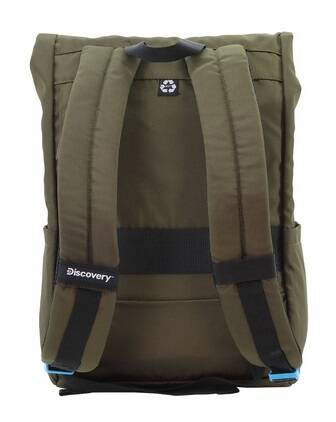 Plecak na laptopa z poliestru Discovery Icon 722 khaki