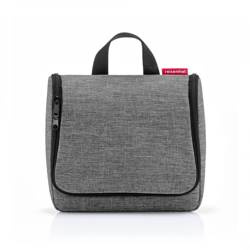 Kosmetyczka podróżna z poliestru Reisenthel toiletbag szara