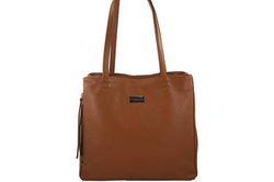Torebka damska tote Barberini's 930-12 jasnobrązowa