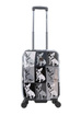 Walizka kabinowa ABS Saxoline Bulldog Mono 55 czarna