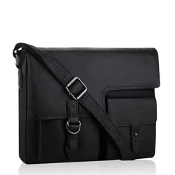 Torba na laptopa męska skórzana Betlewski 104085 czarna