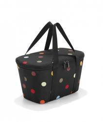 Torba termiczna Reisenthel coolerbag XS czarna w kropki 4 l