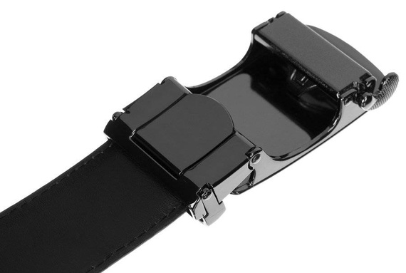 Pasek męski automatyczny Peterson AB35-105-02 brązowy