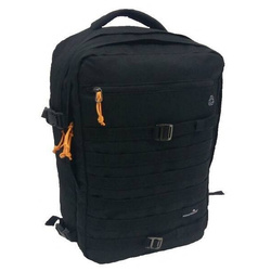 Plecak na laptopa MOORHEAD LB18031 Prosty czarny