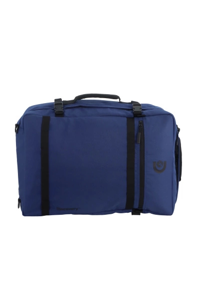 Plecak na laptopa z poliestru Discovery Andes 400 granatowy
