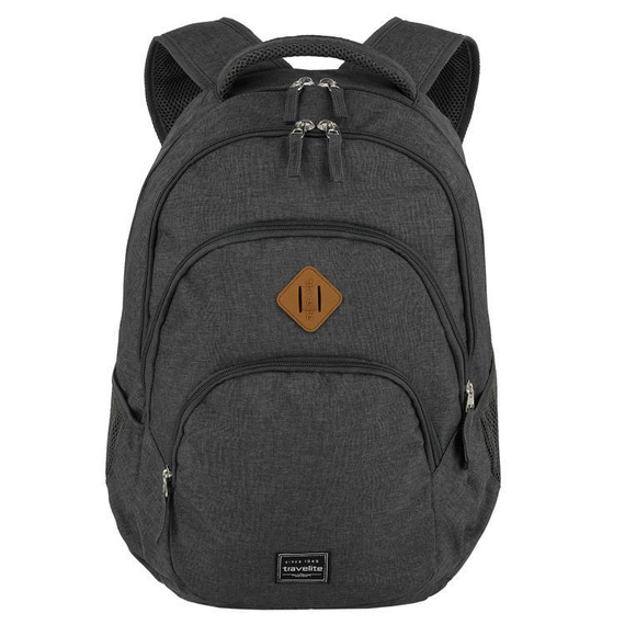 Plecak na laptopa Travelite Basics Melange grafitowy