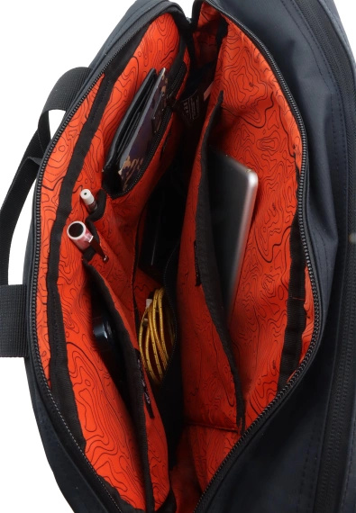 Torba na laptopa z poliestru Discovery Geyser 1208 czarna