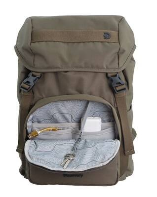 Plecak na laptopa z poliestru Discovery Downtown 943 khaki