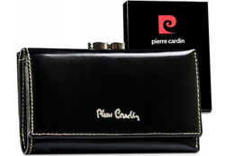 Portfel damski na bigiel Pierre Cardin 457 PSP520.2 czarny