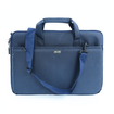 Torba na laptopa damska z tkaniny Solier SM01 niebieska