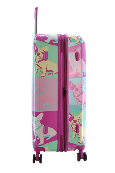 Walizka średnia ABS Saxoline Bulldog Color 67 wielokolorowa