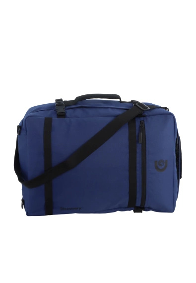 Plecak na laptopa z poliestru Discovery Andes 400 granatowy