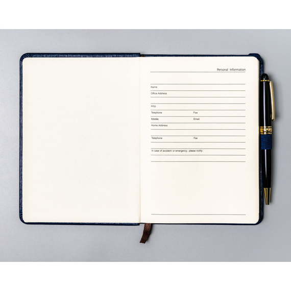 Notes B6 w linie Peterson NOT-6-LN-Q3 granatowy