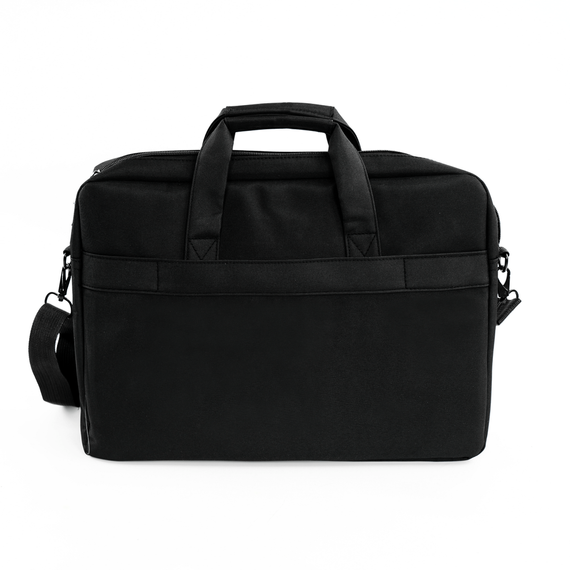 Torba na laptopa z tkaniny Solier SM03 czarna
