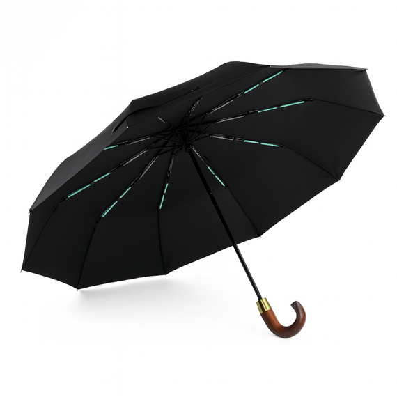 Parasol składany Solier czarny