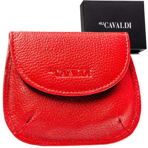 Etui na klucze damskie 4U Cavaldi CW1997-NDM czerwone