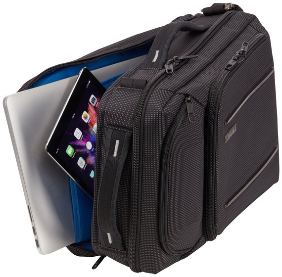 Plecak na laptopa nylonowy Thule Crossover 2 C2CB116 czarny