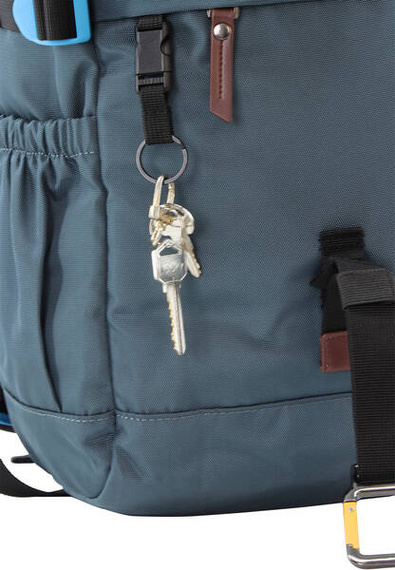 Plecak na laptopa z poliestru Discovery Icon 723 niebieski