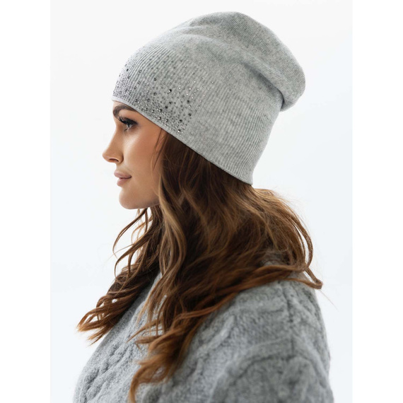 Czapka zimowa damska Peterson HAT-01 szara