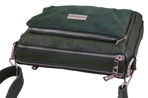 Listonoszka damska Barberini's 633/1-42 ciemnozielona