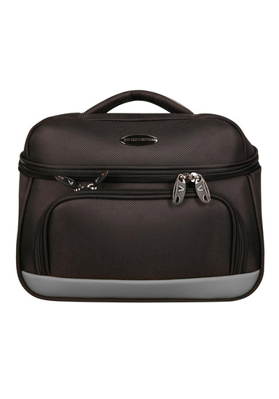 Kosmetyczka Vip Collection Monte Carlo 15 czarno-szara