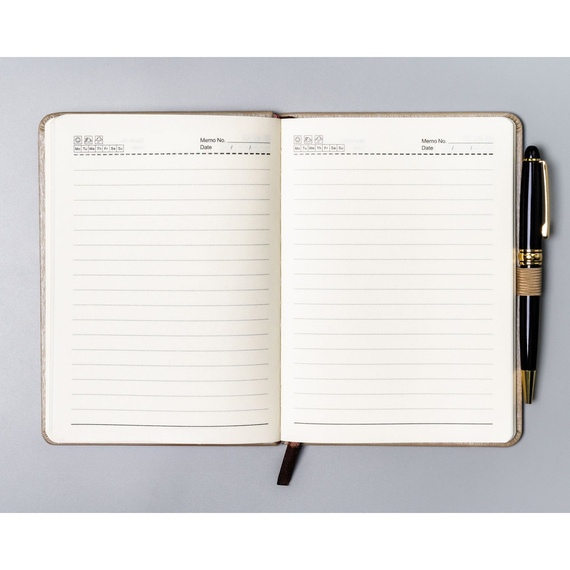 Notes B6 w linie Peterson NOT-6-LN-Q3 beżowy